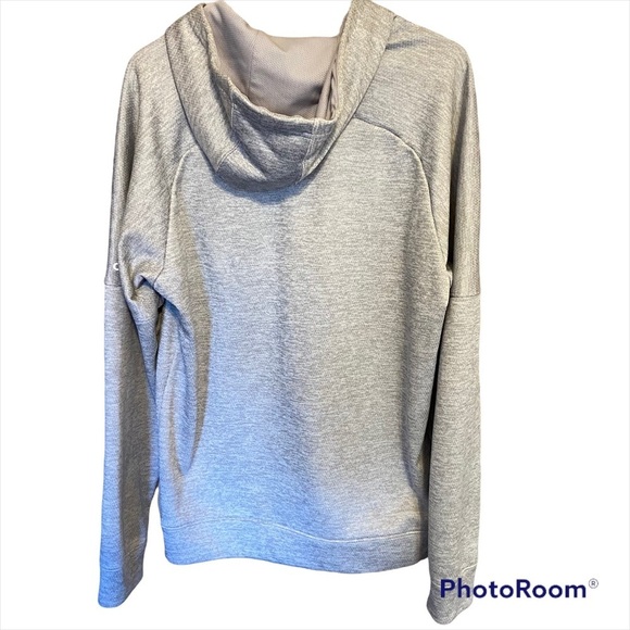 Adidas Pullover Hoodie Sweatshirt Gray Men's Size Medium - Picture 2 of 6